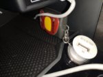 Anilla en conector mechero ajustado pero sin contacto eléctrico 